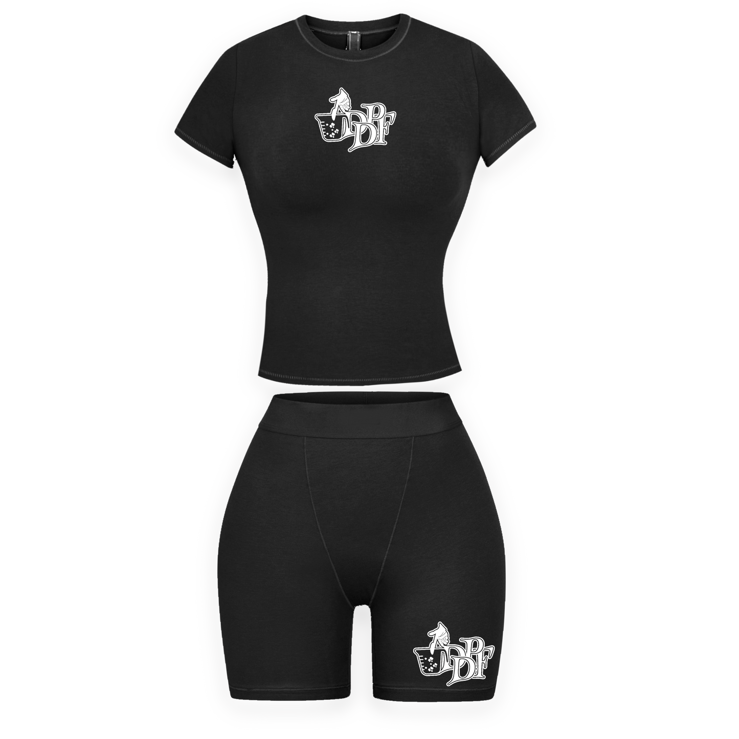 DDPF WOMENS MIDDLE LOGO TWO PIECE