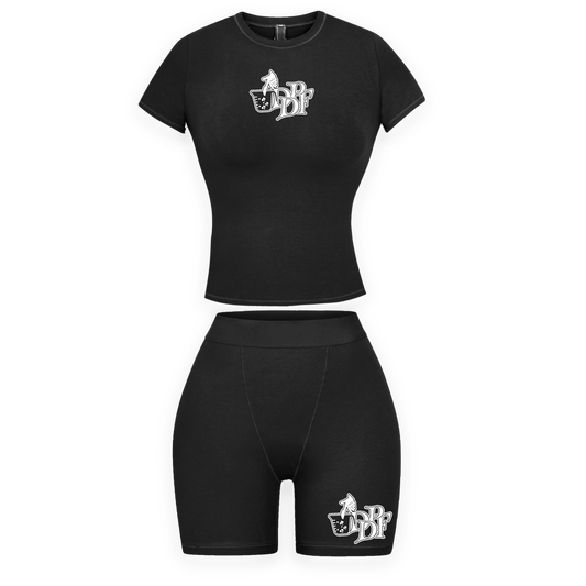 DDPF WOMENS MIDDLE LOGO TWO PIECE