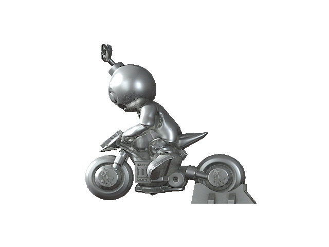 DDPF MOTORCYCLIST COLLECTIBLE
